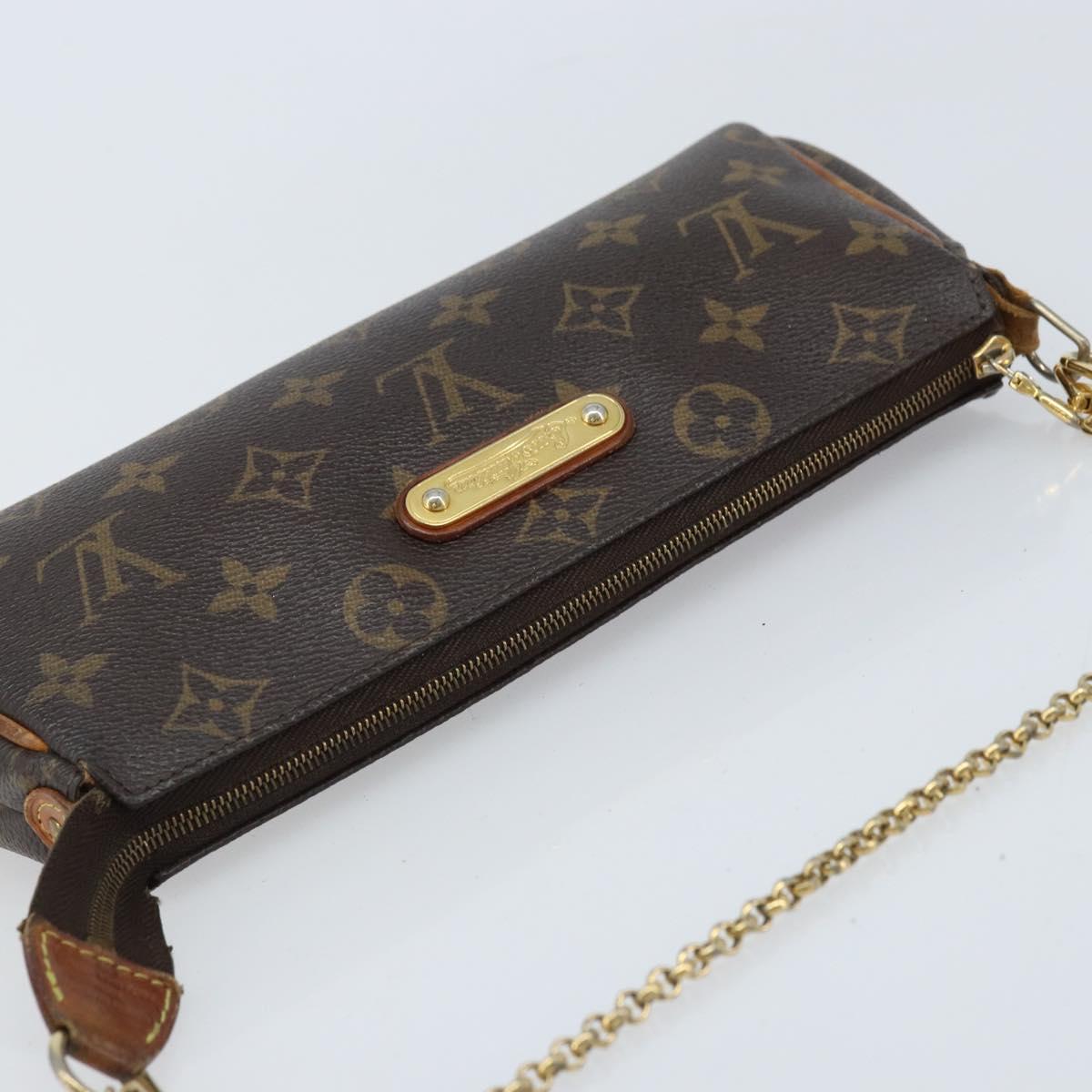 LOUIS VUITTON Monogram Eva Shoulder Bag M95567 LV Auth YKZ371