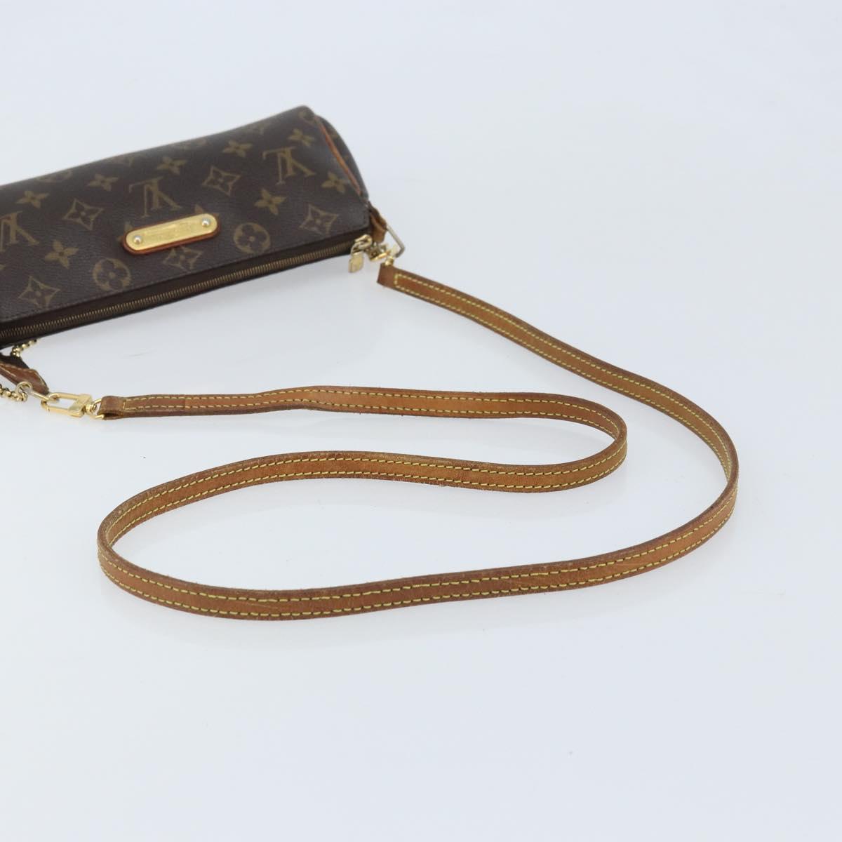 LOUIS VUITTON Monogram Eva Shoulder Bag M95567 LV Auth YKZ371