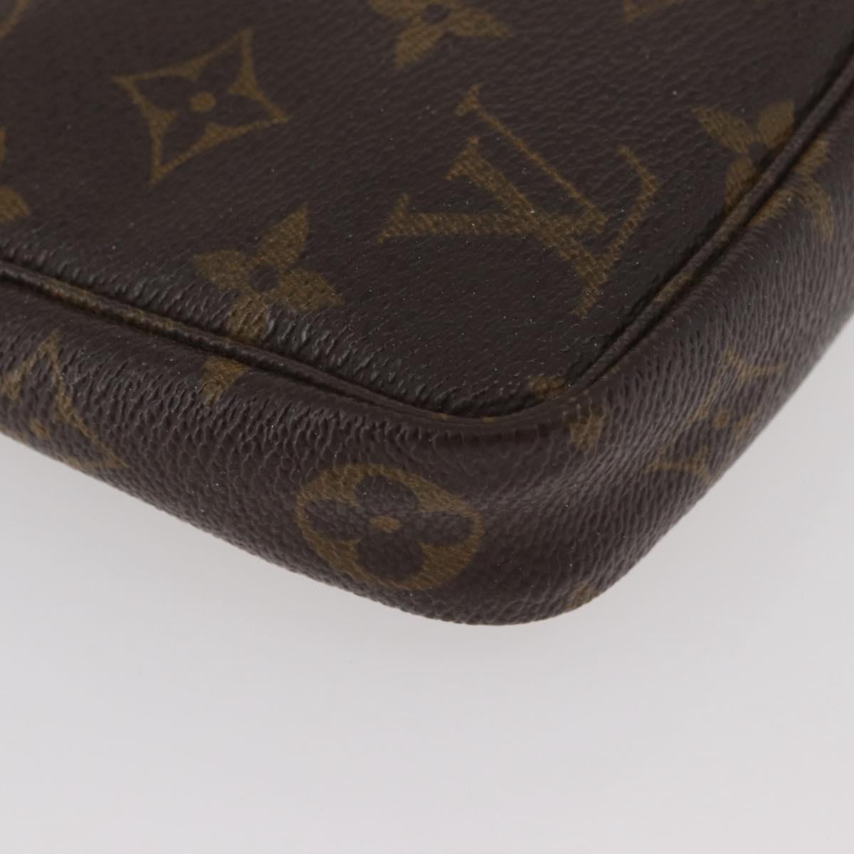 LOUIS VUITTON Monogram Pochette Accessoires Pouch M51980 LV Auth YKZ372