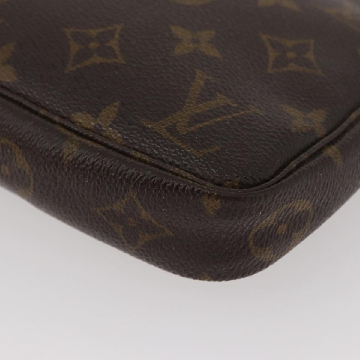 LOUIS VUITTON Monogram Pochette Accessoires Pouch M51980 LV Auth YKZ372