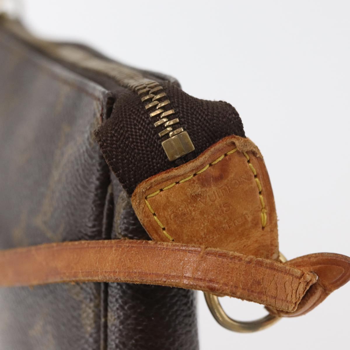 LOUIS VUITTON Monogram Pochette Accessoires Pouch M51980 LV Auth YKZ372