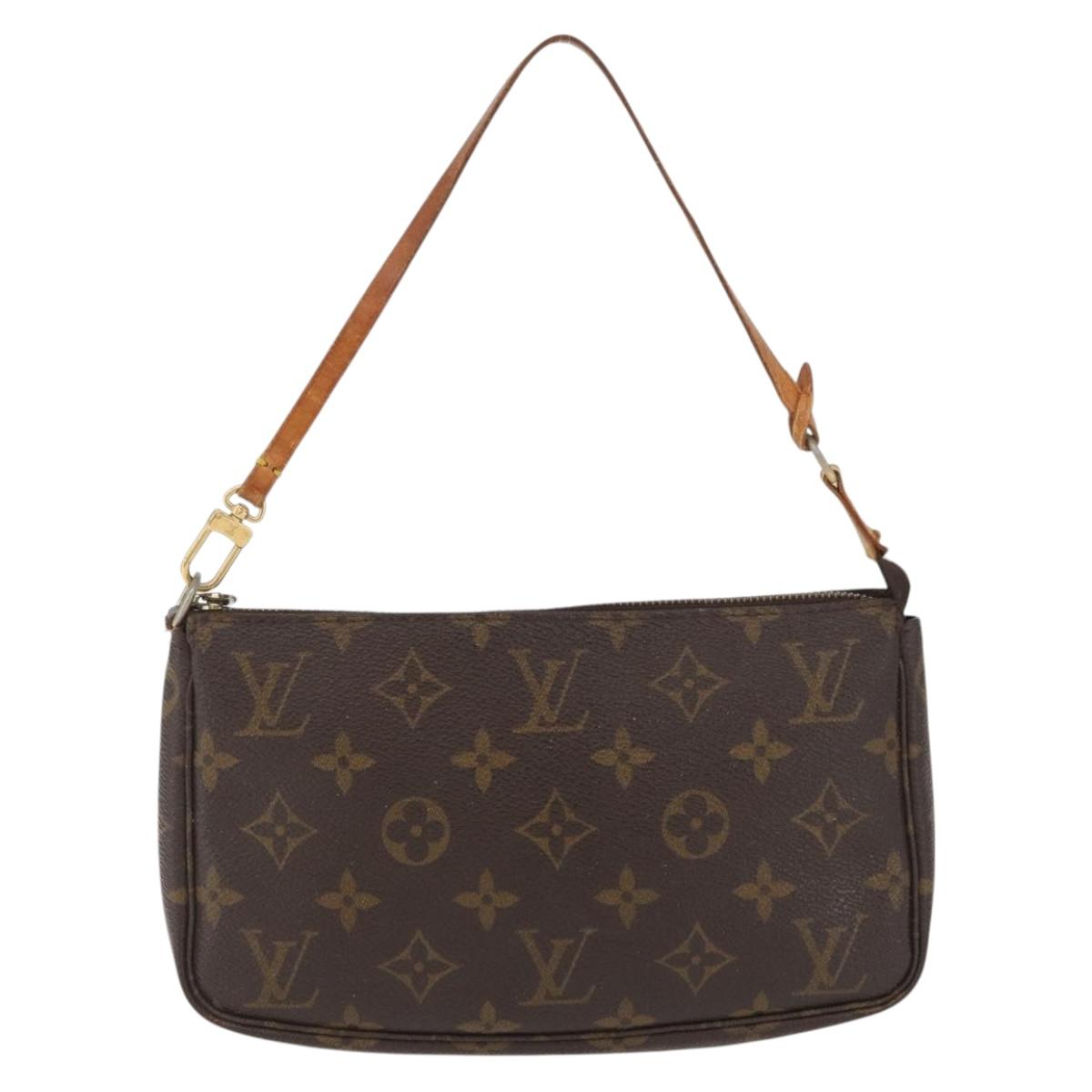 LOUIS VUITTON Monogram Pochette Accessoires Pouch M51980 LV Auth YKZ372