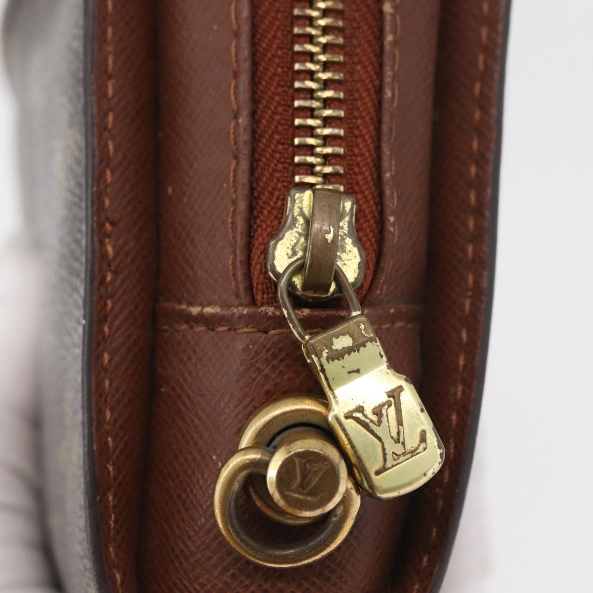 LOUIS VUITTON Monogram Orsay Clutch Bag M51790 LV Auth YKZ376