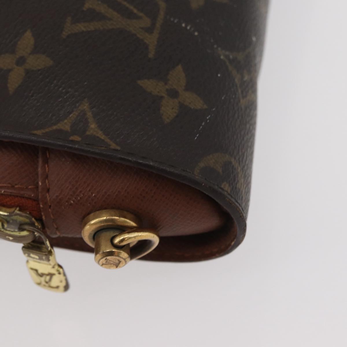 LOUIS VUITTON Monogram Orsay Clutch Bag M51790 LV Auth YKZ376