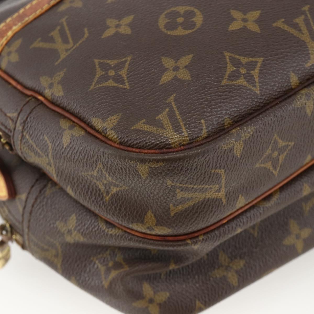 LOUIS VUITTON Monogram Reporter PM Shoulder Bag M45254 LV Auth YKZ385