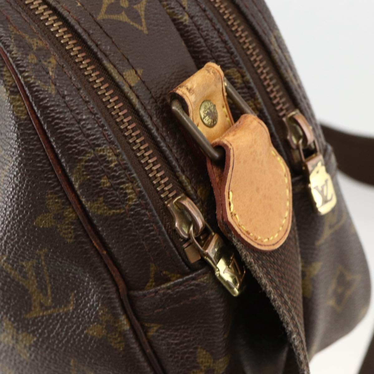 LOUIS VUITTON Monogram Reporter PM Shoulder Bag M45254 LV Auth YKZ385
