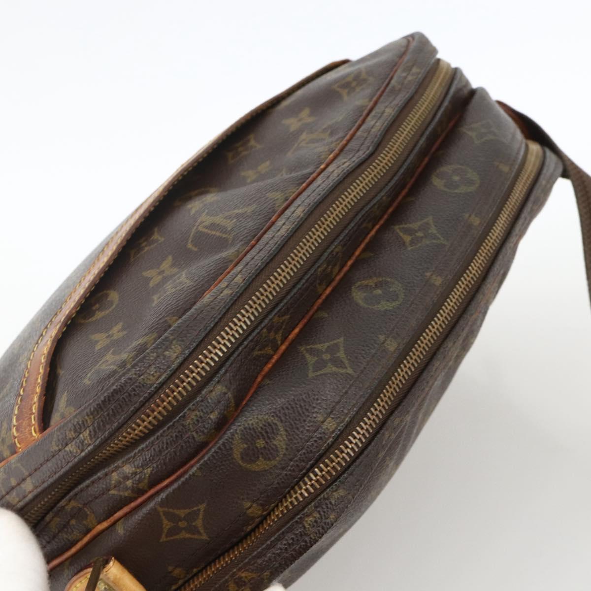 LOUIS VUITTON Monogram Reporter PM Shoulder Bag M45254 LV Auth YKZ385