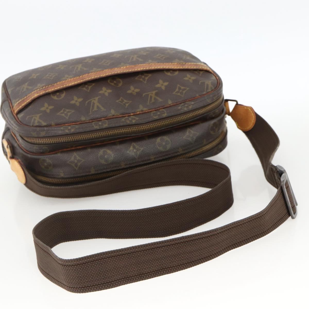 LOUIS VUITTON Monogram Reporter PM Shoulder Bag M45254 LV Auth YKZ385