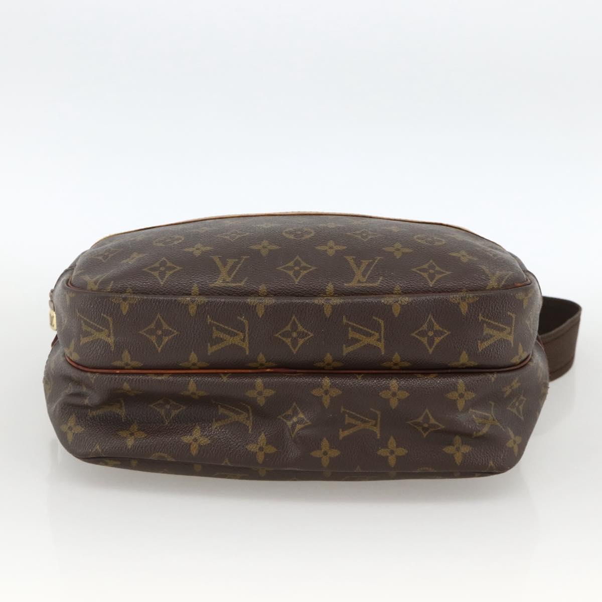 LOUIS VUITTON Monogram Reporter PM Shoulder Bag M45254 LV Auth YKZ385