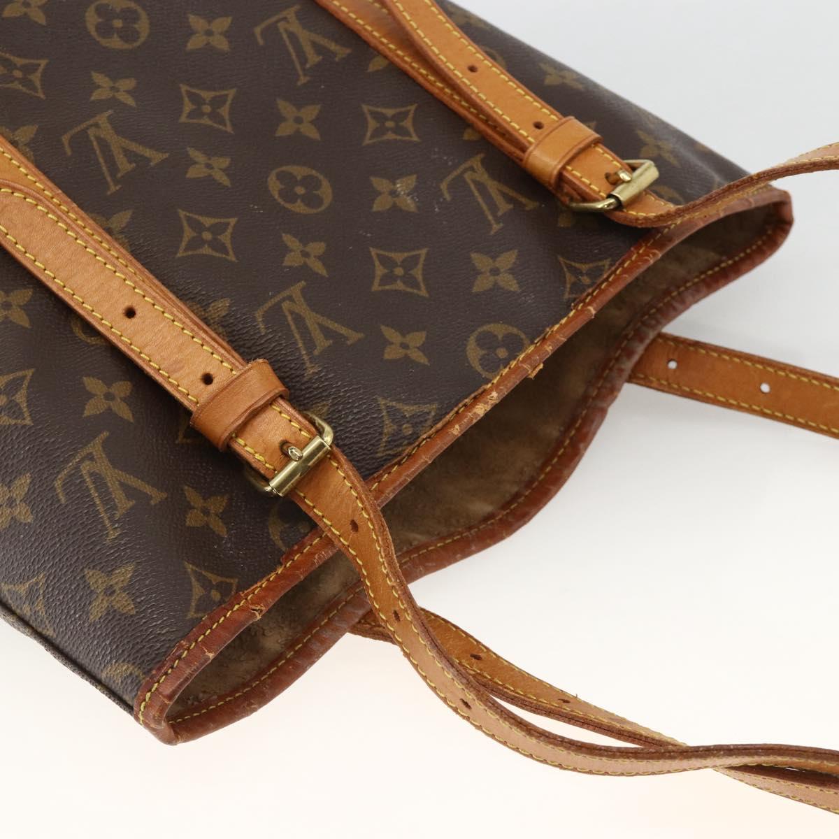 LOUIS VUITTON Monogram Bucket GM Shoulder Bag M42236 LV Auth YKZ386