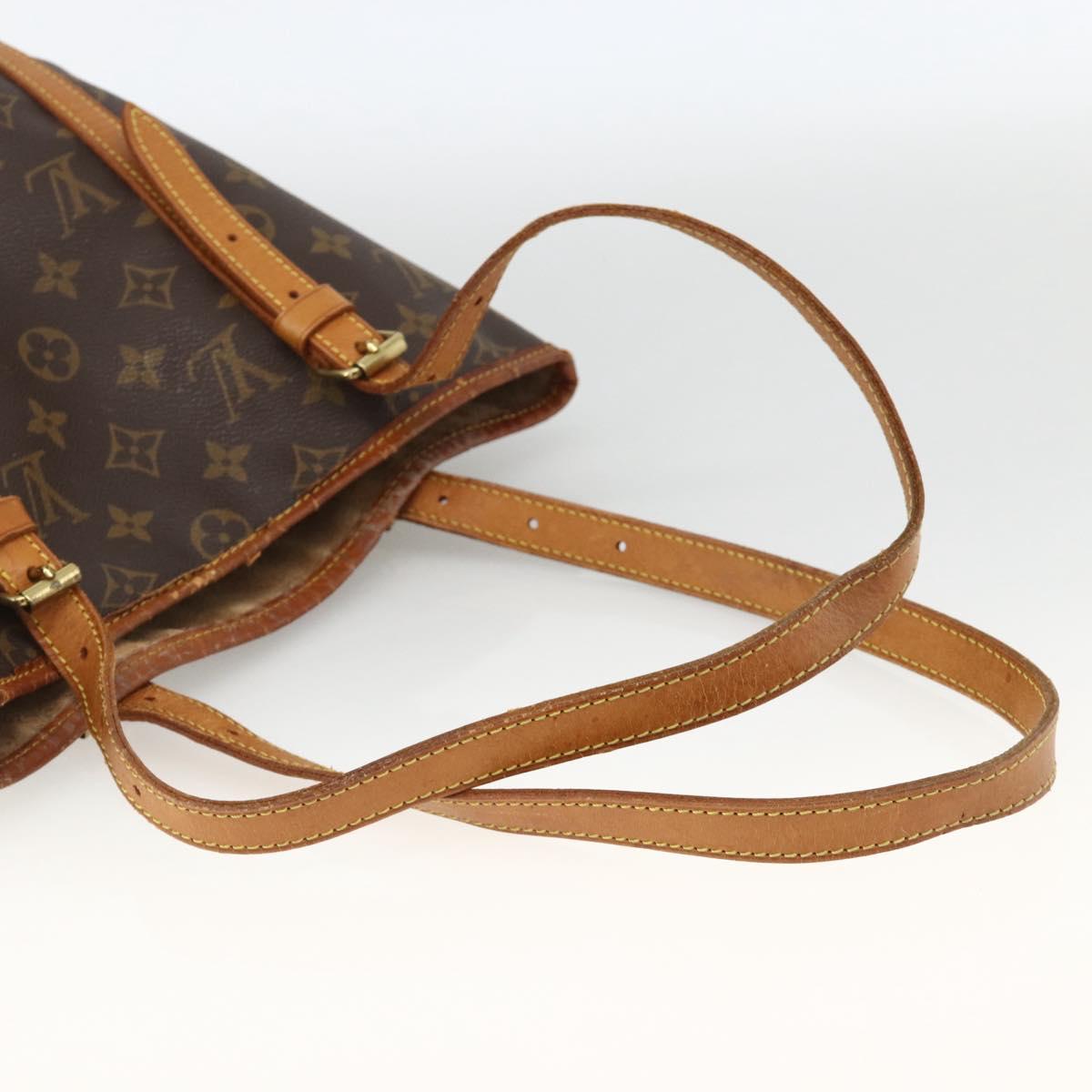 LOUIS VUITTON Monogram Bucket GM Shoulder Bag M42236 LV Auth YKZ386