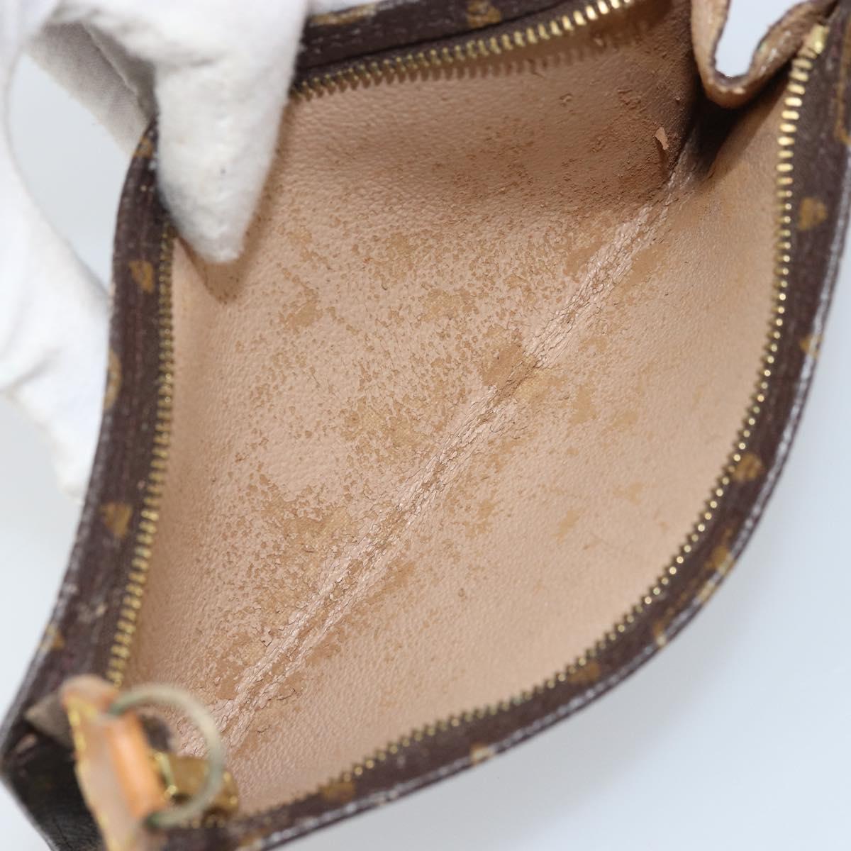 LOUIS VUITTON Monogram Bucket GM Accessory Pouch LV Auth YKZ387