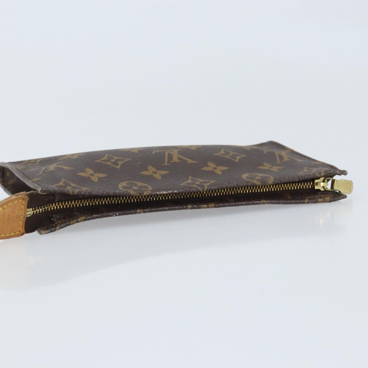 LOUIS VUITTON Monogram Bucket GM Accessory Pouch LV Auth YKZ387