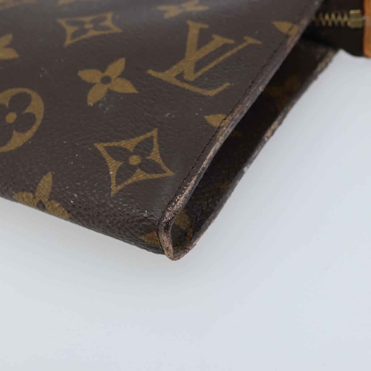 LOUIS VUITTON Monogram Bucket GM Accessory Pouch LV Auth YKZ387