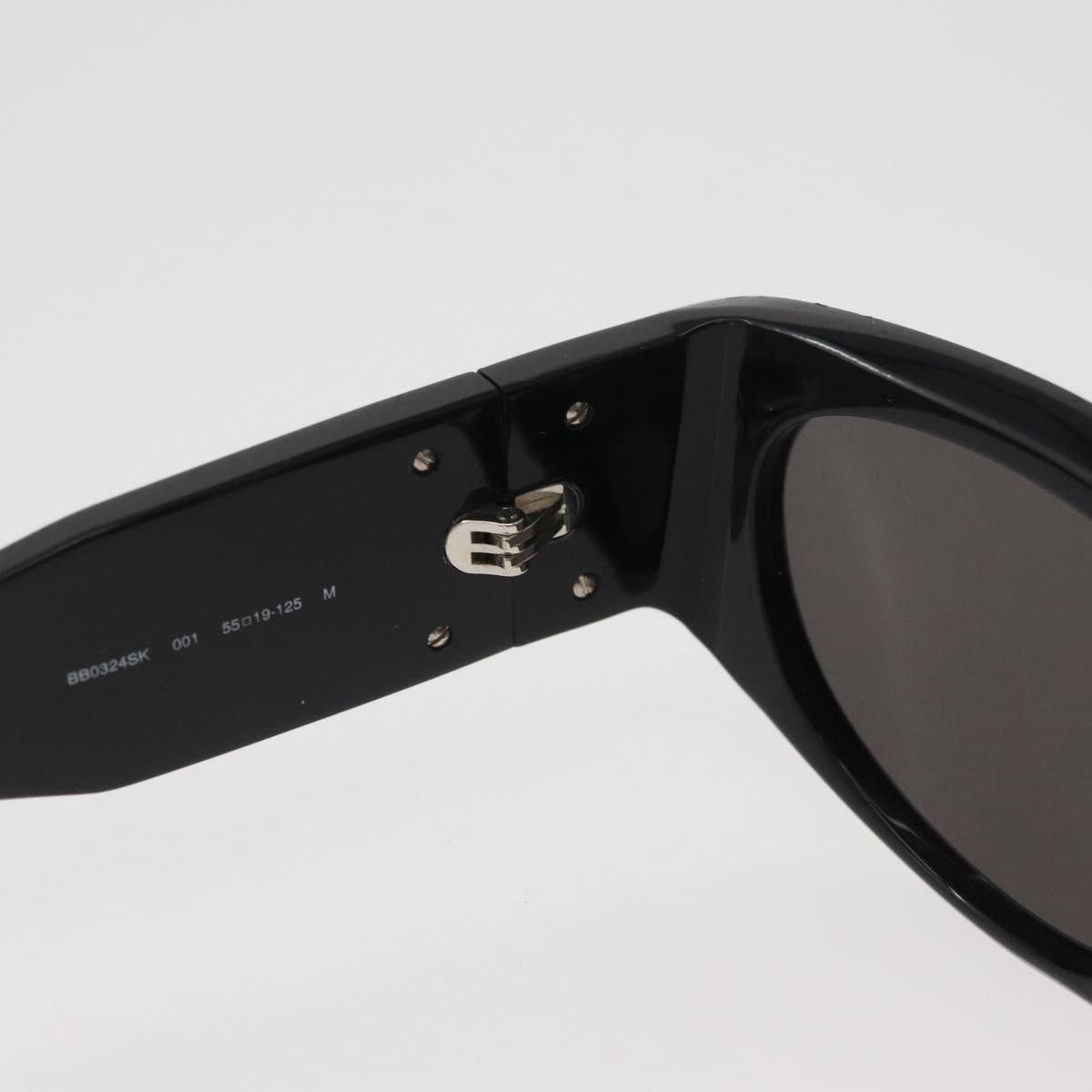 BALENCIAGA Sunglasses plastic Black Auth YKZ394