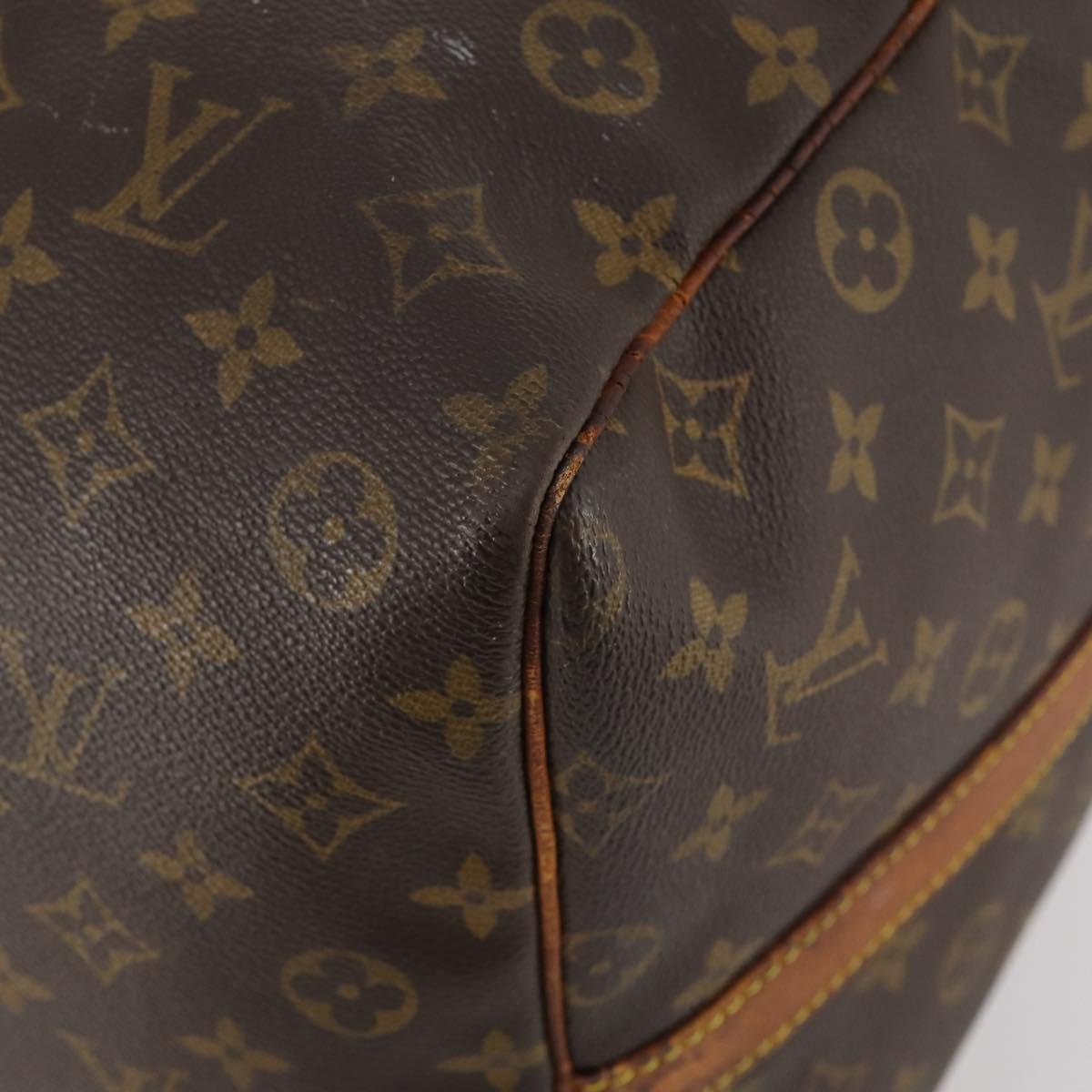 LOUIS VUITTON Monogram Keepall Bandouliere 60 Boston Bag M41412 LV Auth YKZ466