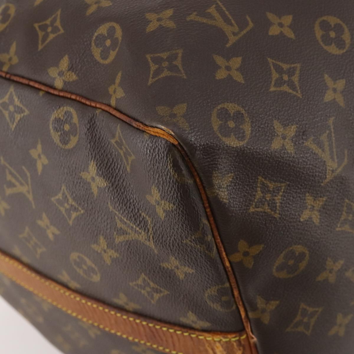 LOUIS VUITTON Monogram Keepall Bandouliere 60 Boston Bag M41412 LV Auth YKZ466