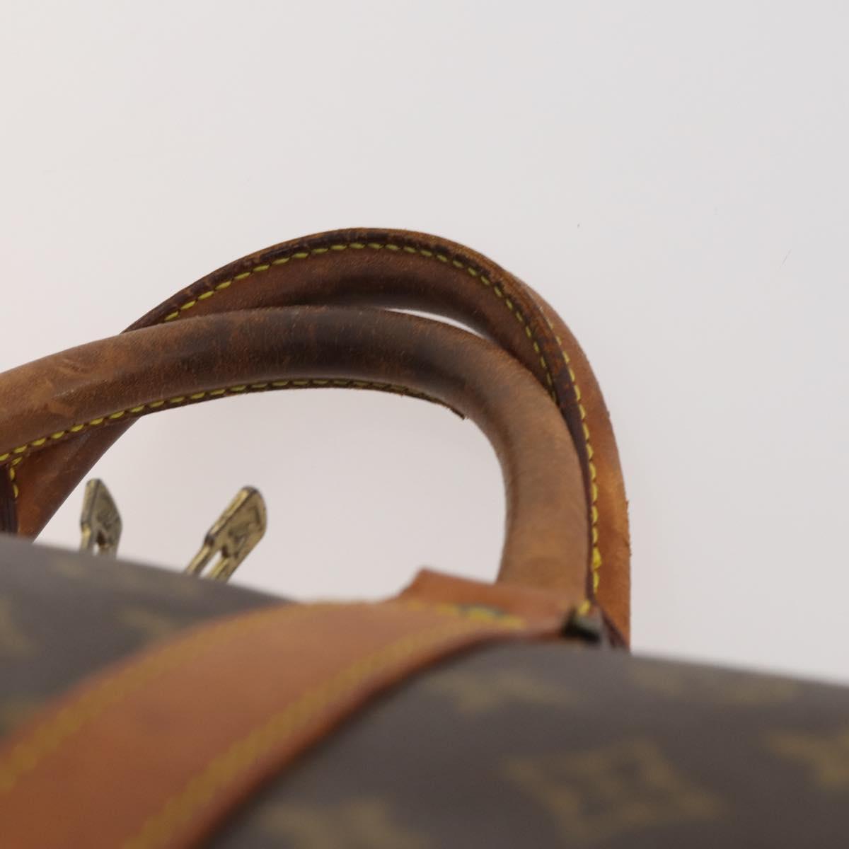 LOUIS VUITTON Monogram Keepall Bandouliere 60 Boston Bag M41412 LV Auth YKZ466