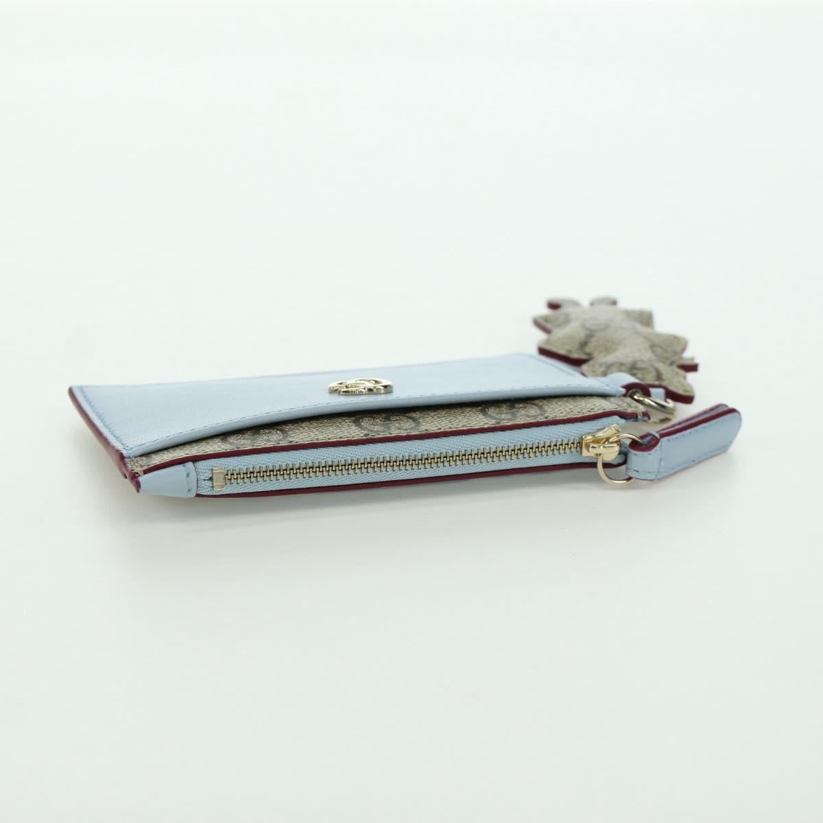 GUCCI GG Supreme Higuchi Yuko Collaboration Key Case PVC 847916 Auth YKZ482SAM
