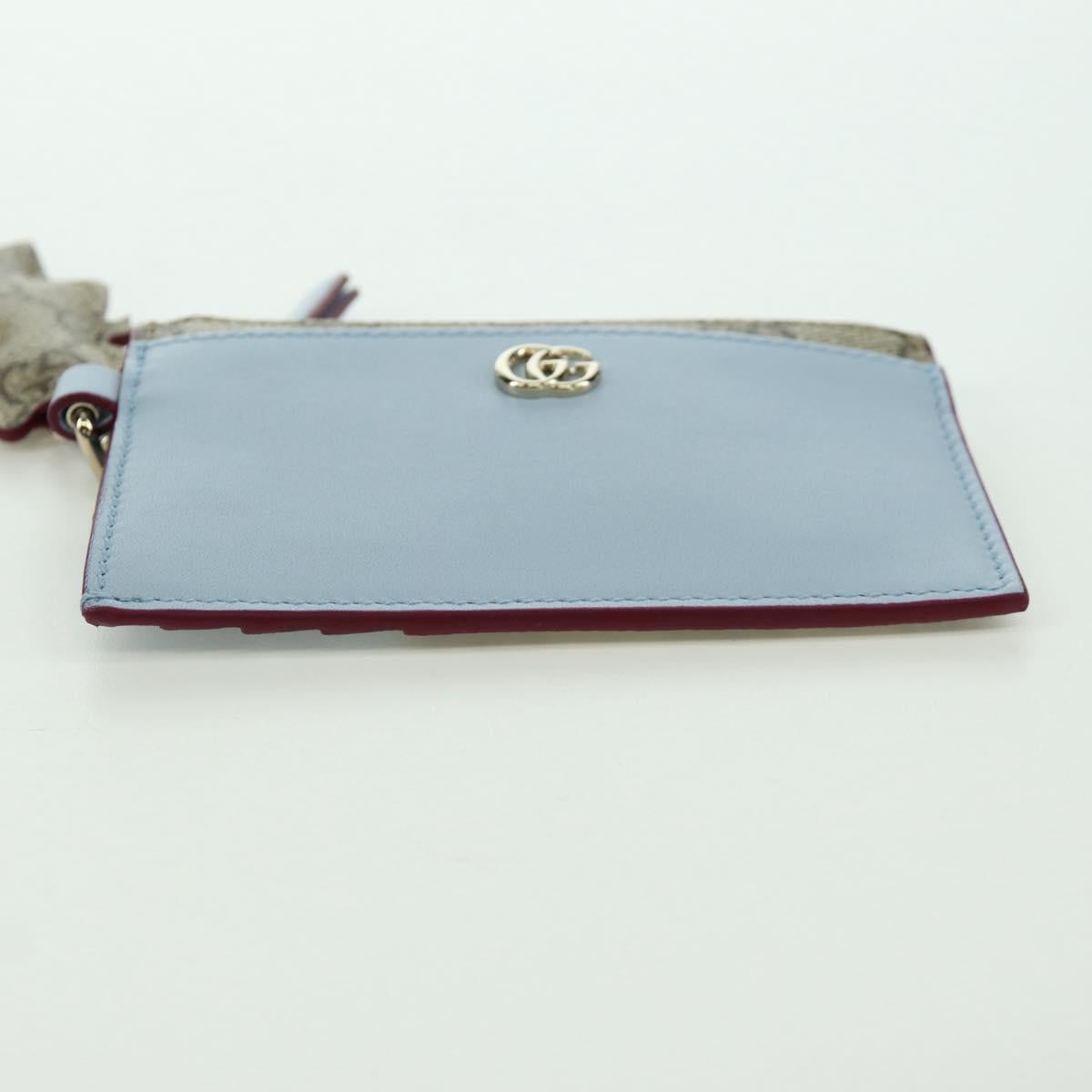 GUCCI GG Supreme Higuchi Yuko Collaboration Key Case PVC 847916 Auth YKZ482SAM