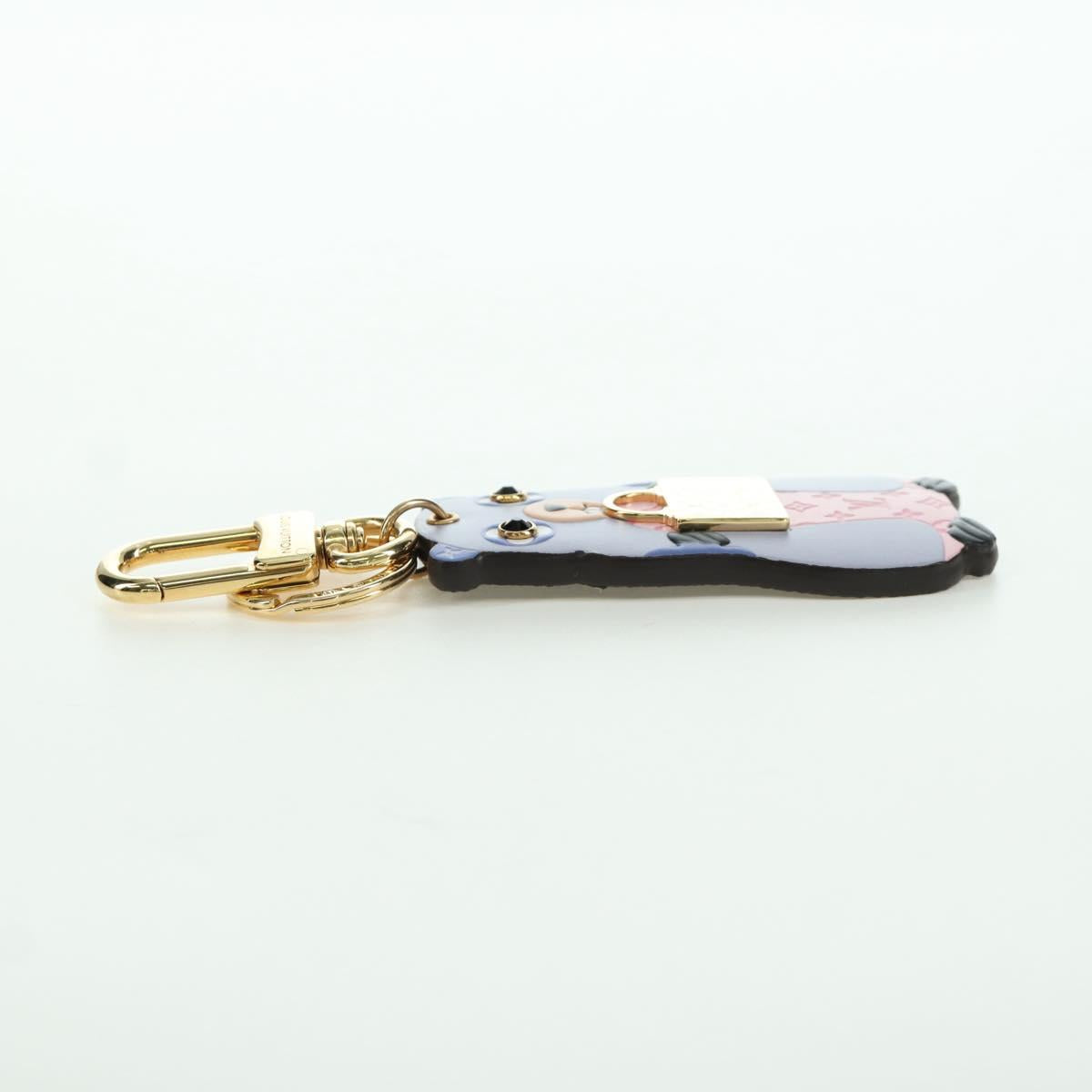 LOUIS VUITTON Monogram LV Marmot Charm Purple M01350 LV Auth YKZ484M