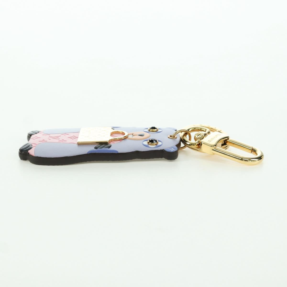 LOUIS VUITTON Monogram LV Marmot Charm Purple M01350 LV Auth YKZ484M