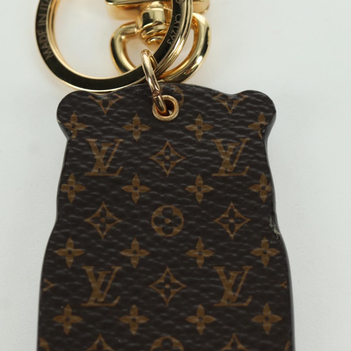 LOUIS VUITTON Monogram LV Marmot Charm Purple M01350 LV Auth YKZ484M