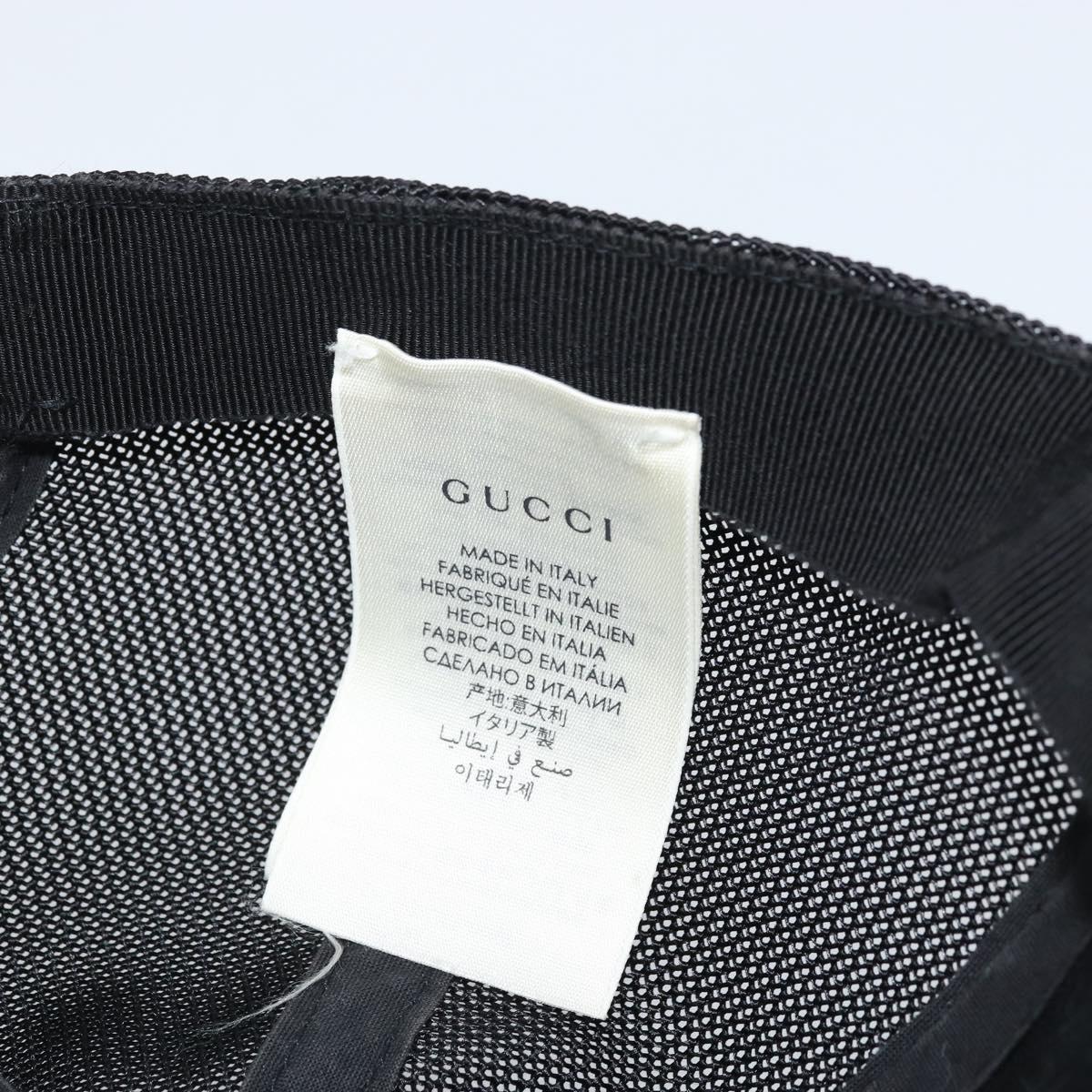 GUCCI GG Psychedelic Cap PVC Multicolor 517074 Auth YKZ486A