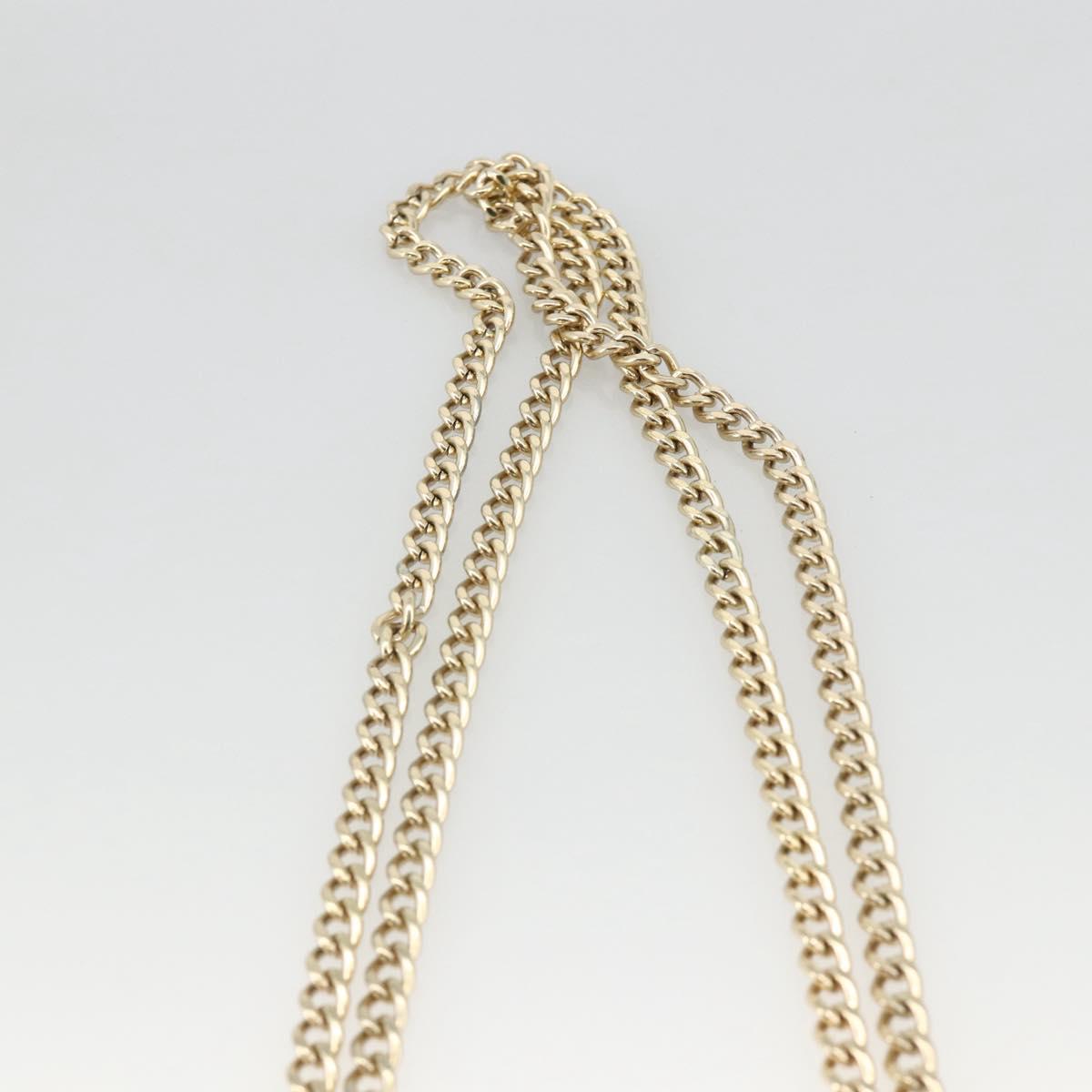 Vivienne Westwood Chain Shoulder Bag PVC Leather Pink Gold Auth YKZ491A