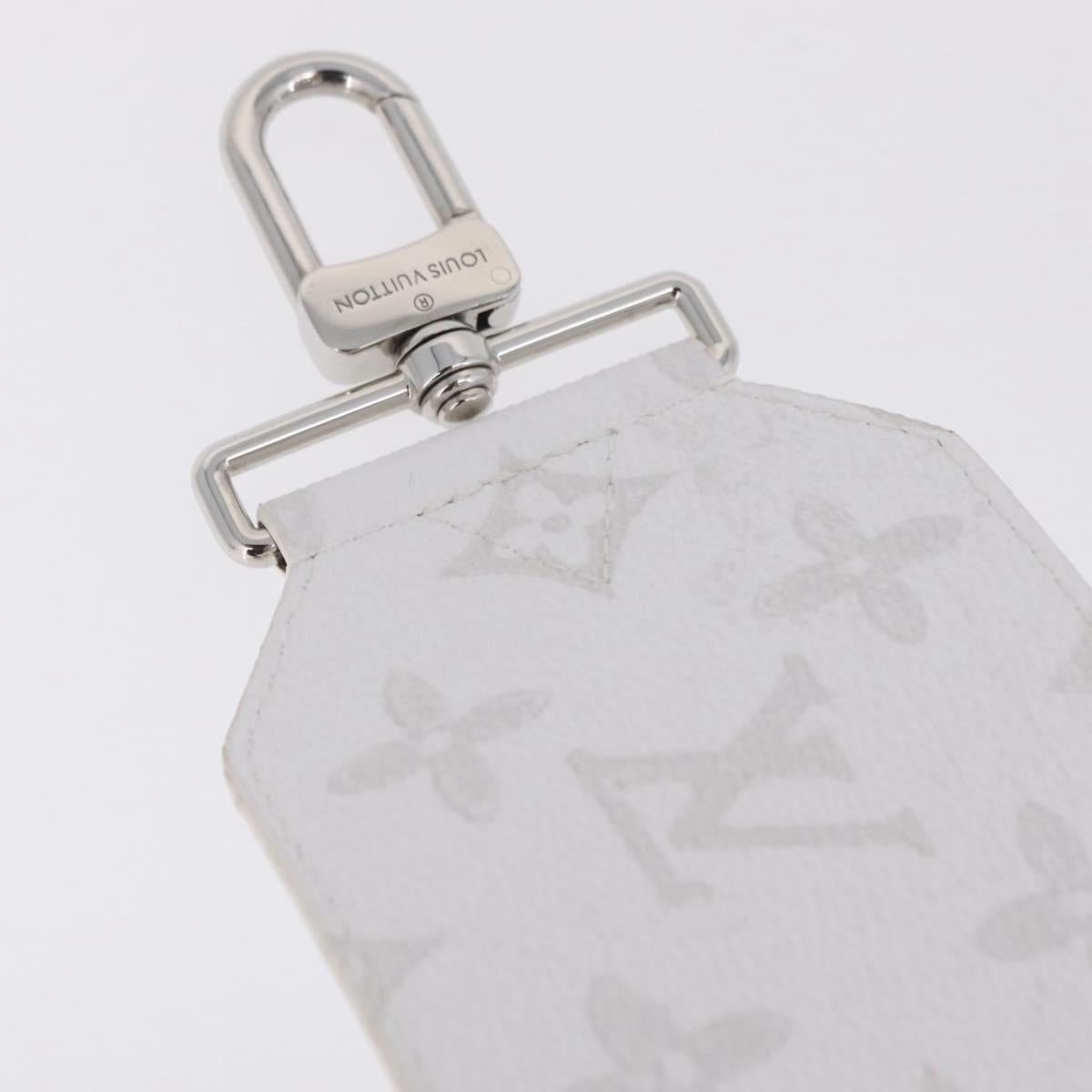 LOUIS VUITTON Bandouliere 80 Shoulder Strap 48.8"" White J02536 LV Auth YKZ505M
