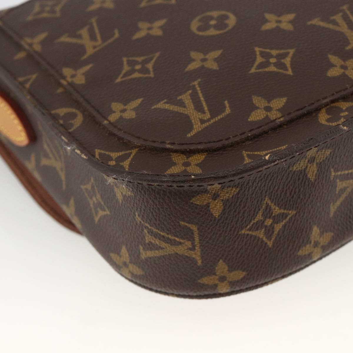 LOUIS VUITTON Monogram Saint Cloud GM Shoulder Bag M51242 LV Auth YKZ513A