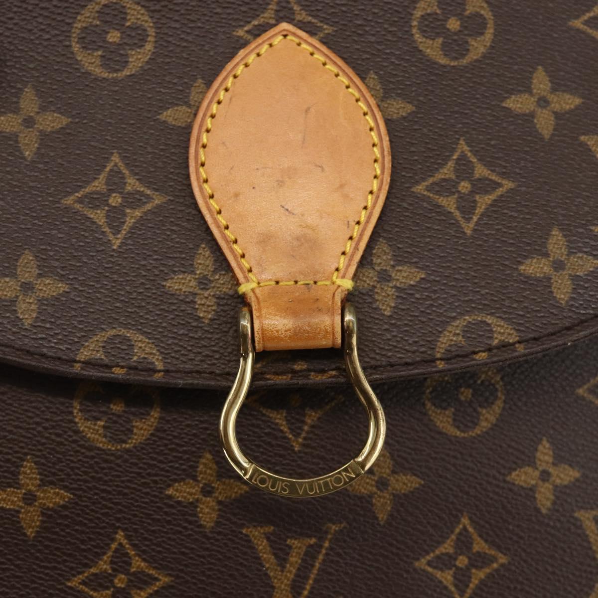 LOUIS VUITTON Monogram Saint Cloud GM Shoulder Bag M51242 LV Auth YKZ513A