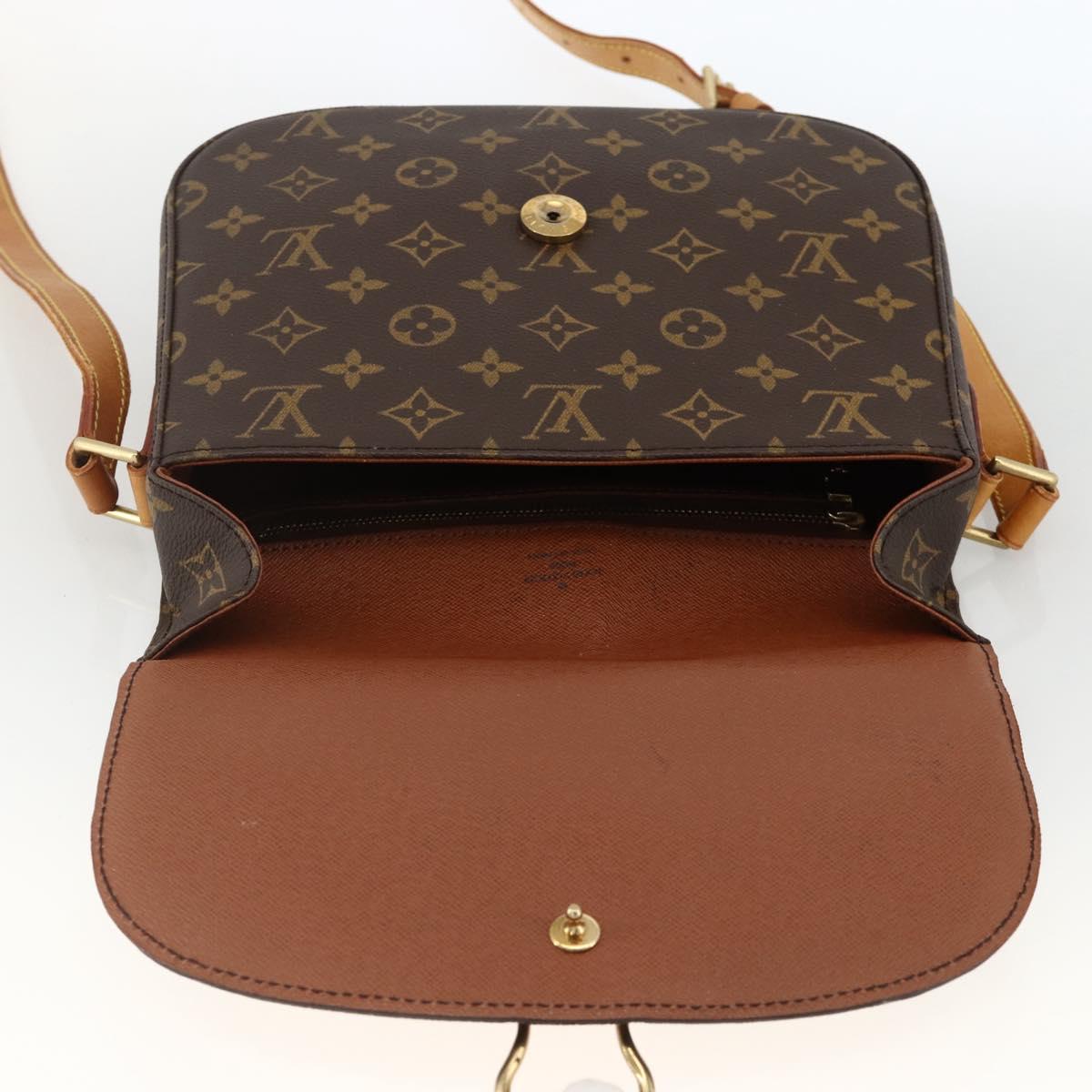 LOUIS VUITTON Monogram Saint Cloud GM Shoulder Bag M51242 LV Auth YKZ513A