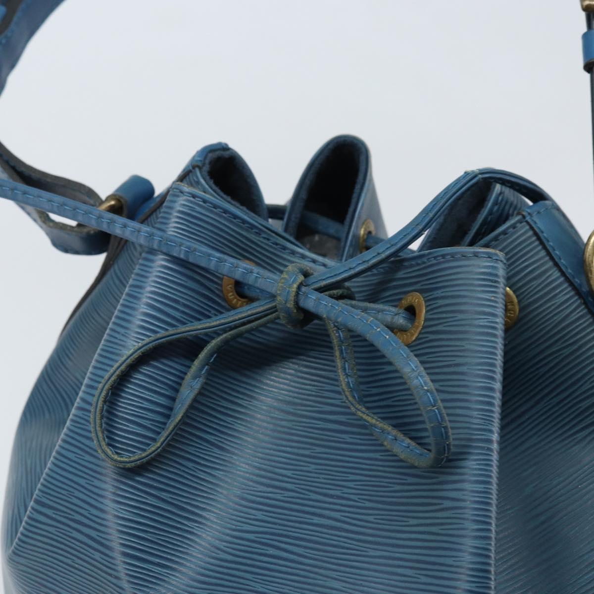 LOUIS VUITTON Epi Noe Shoulder Bag Toledo Blue M44005 LV Auth YKZ526