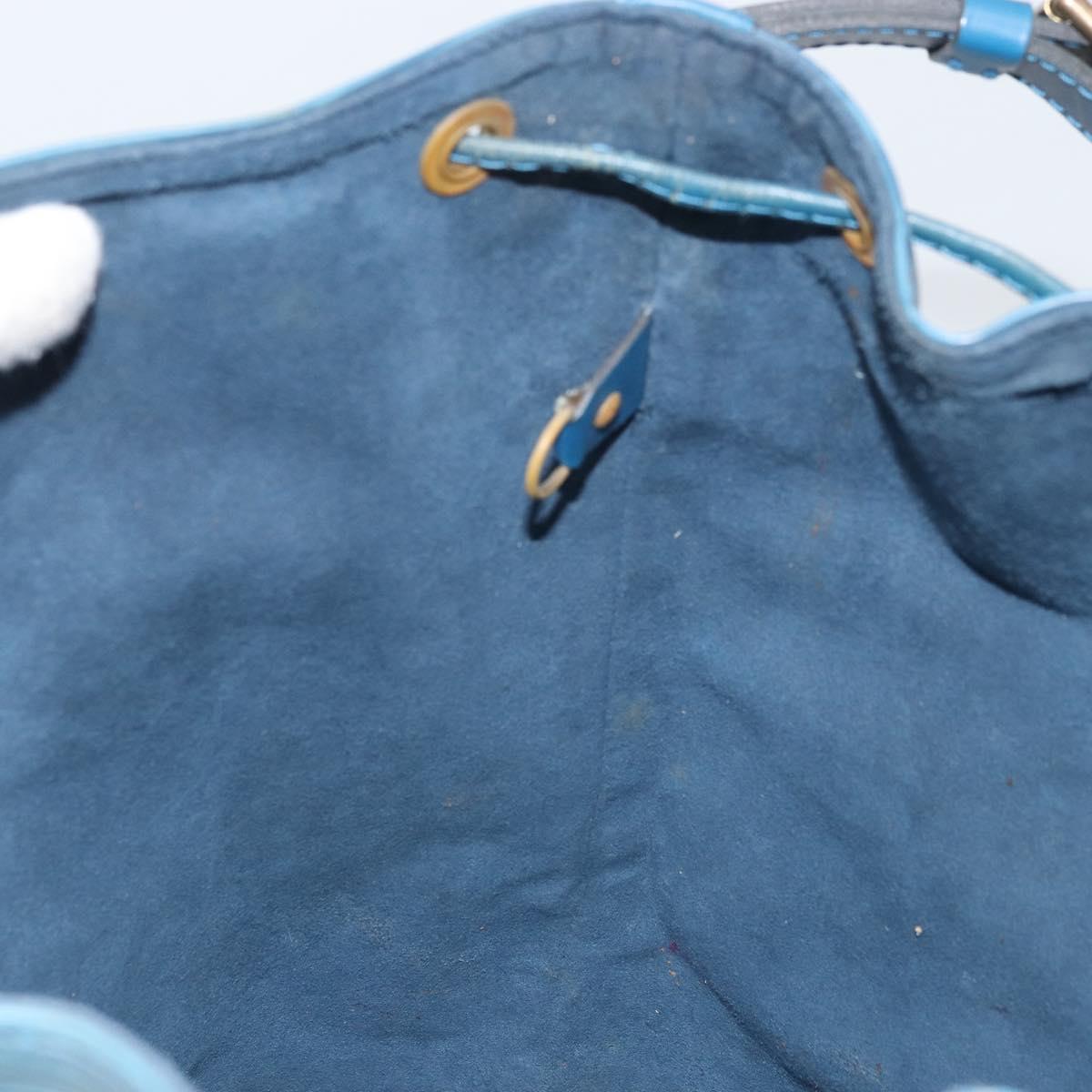 LOUIS VUITTON Epi Noe Shoulder Bag Toledo Blue M44005 LV Auth YKZ526