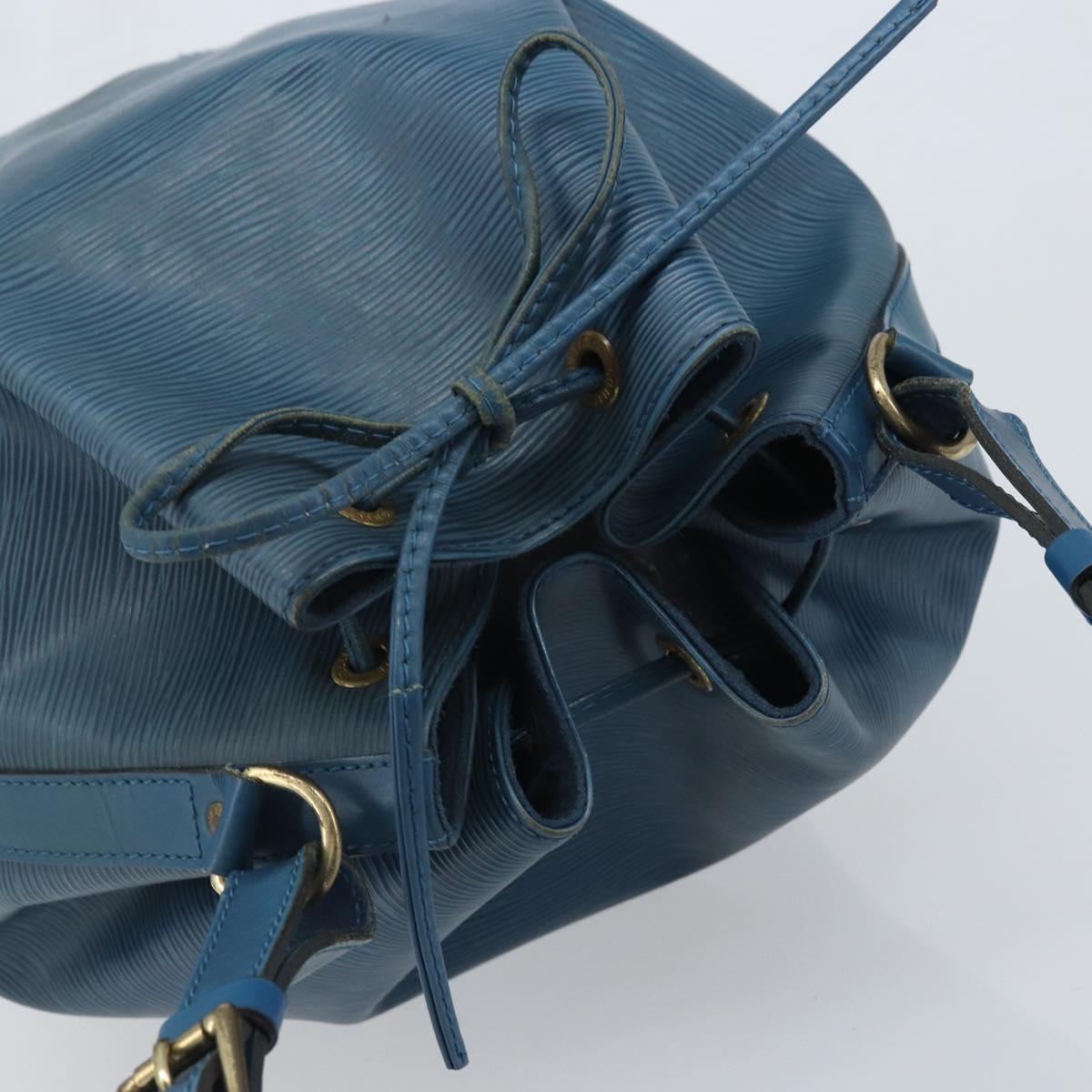 LOUIS VUITTON Epi Noe Shoulder Bag Toledo Blue M44005 LV Auth YKZ526