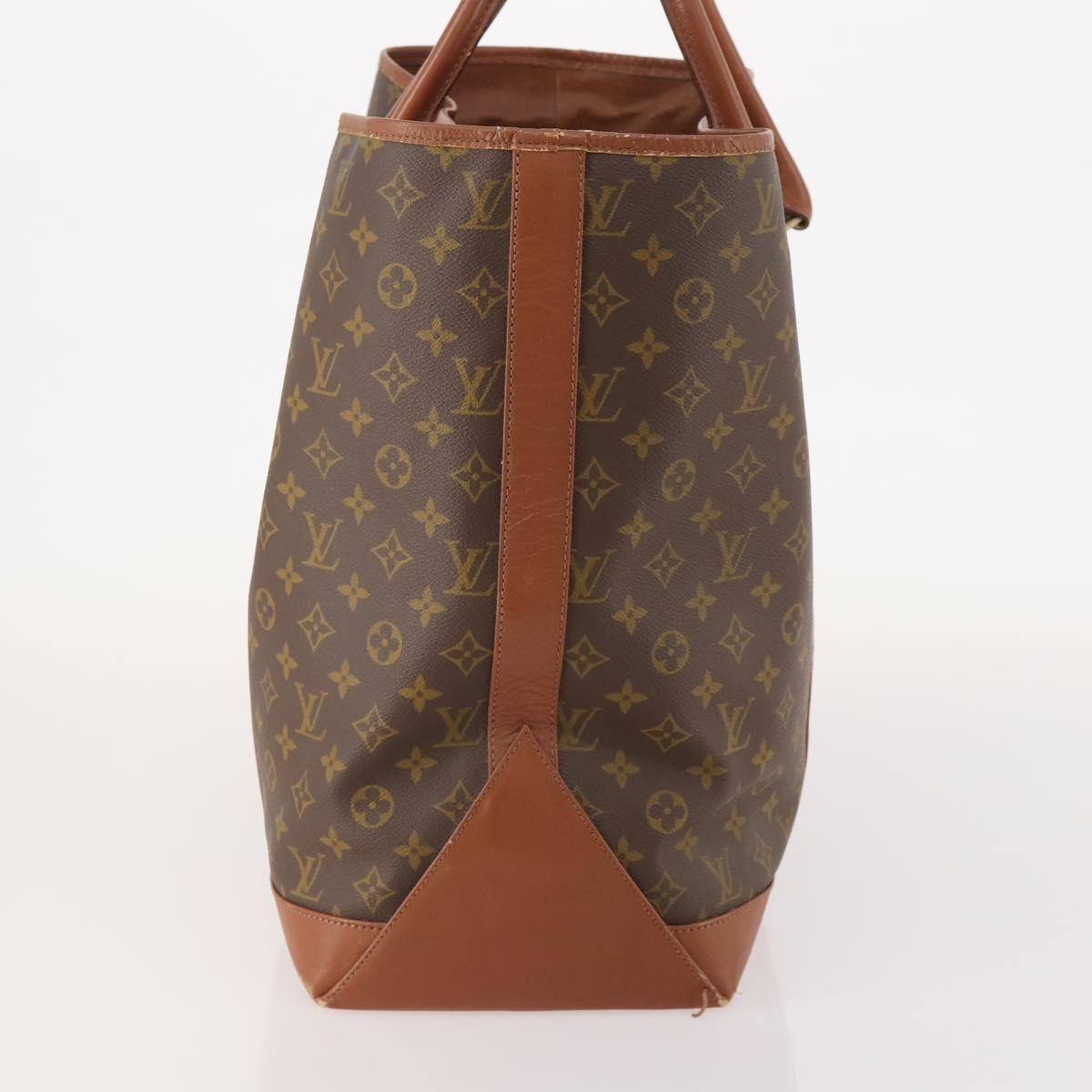 LOUIS VUITTON Monogram Sac Weekend GM Tote Bag M42420 LV Auth YKZ535