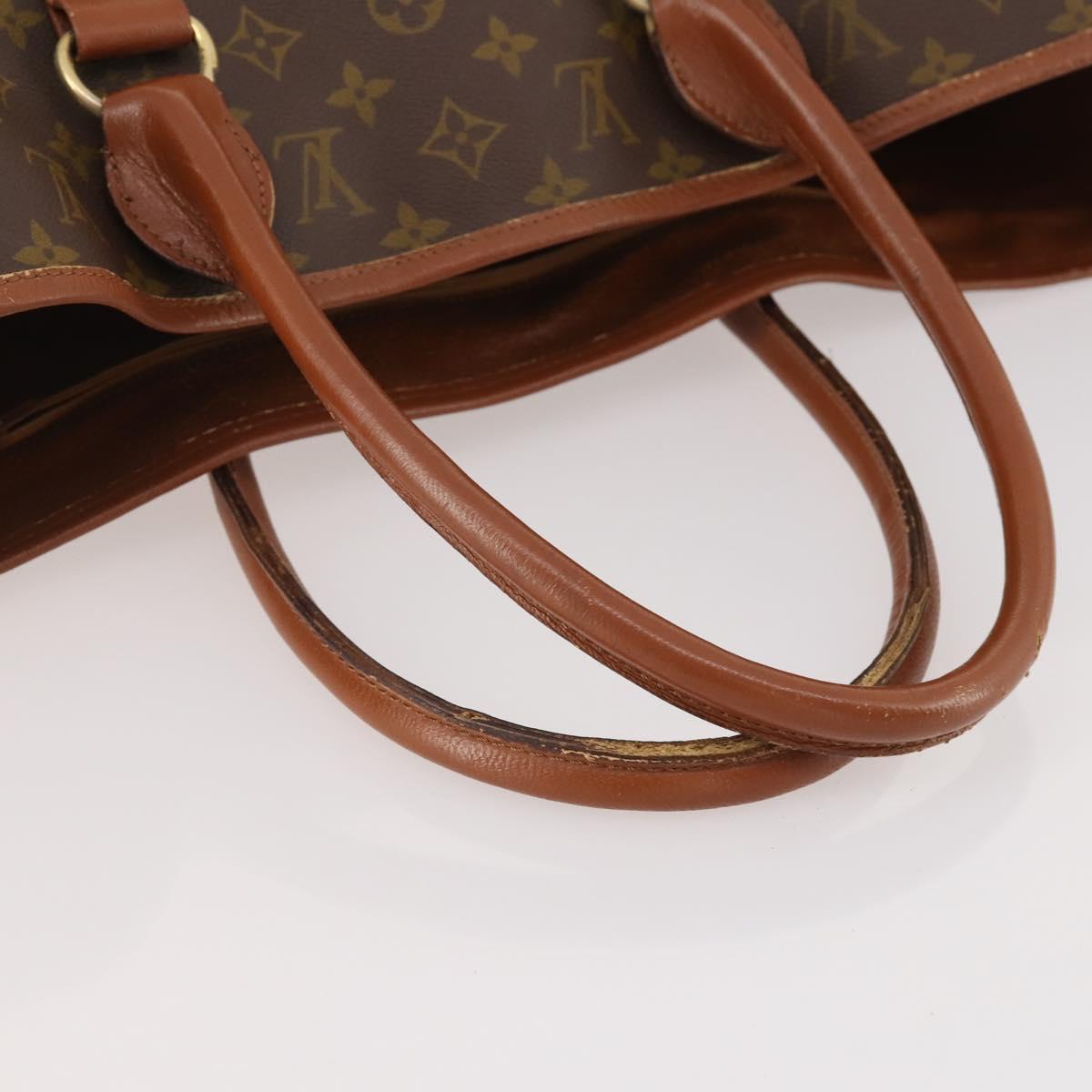 LOUIS VUITTON Monogram Sac Weekend GM Tote Bag M42420 LV Auth YKZ535