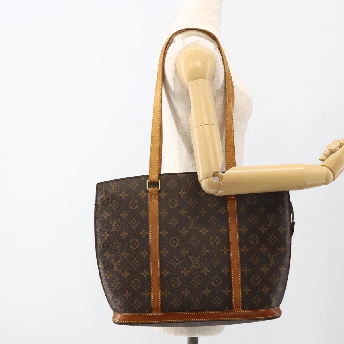 LOUIS VUITTON Monogram Babylone Tote Bag M51102 LV Auth YKZ536