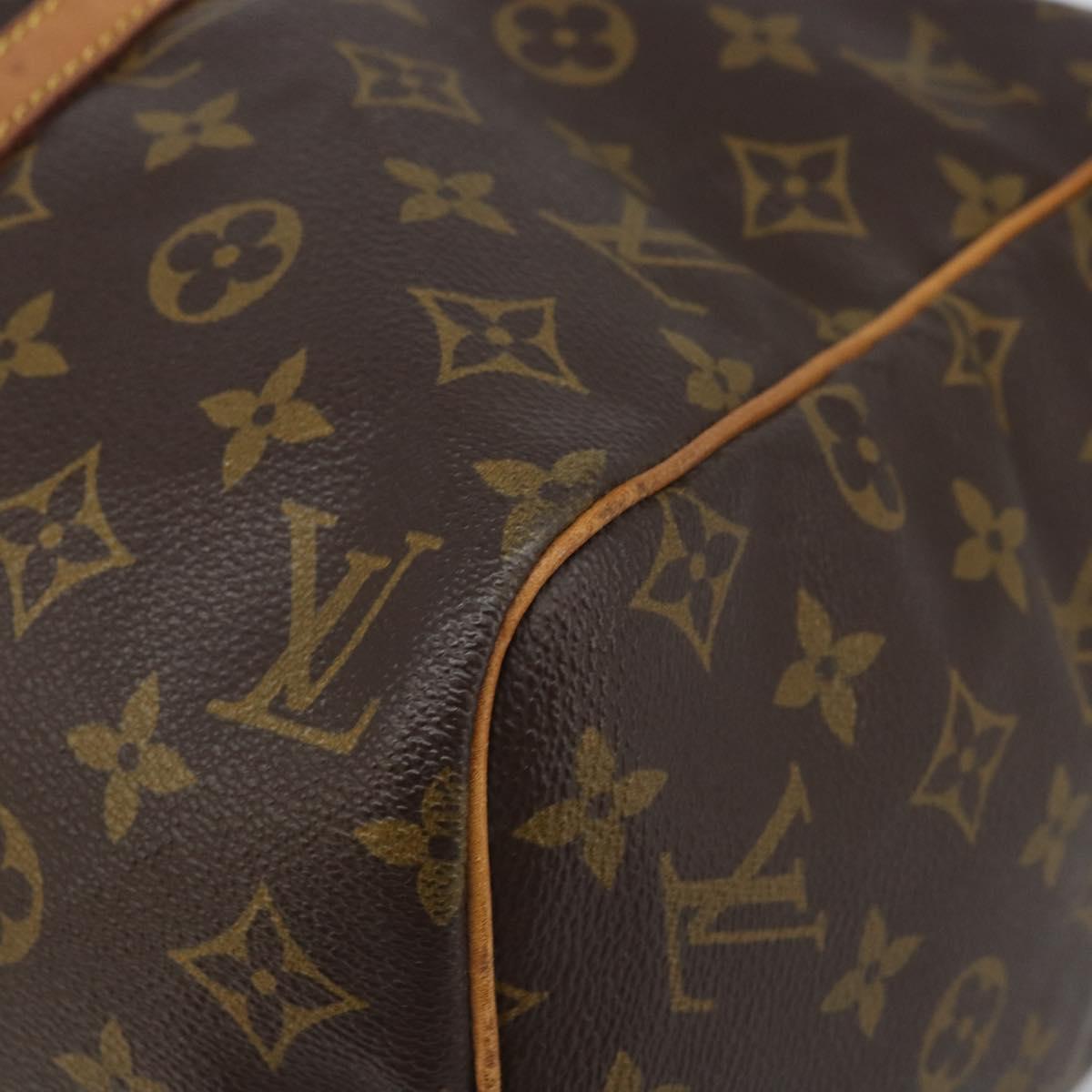 LOUIS VUITTON Monogram Sac Souple 35 Boston Bag M41626 LV Auth YKZ540