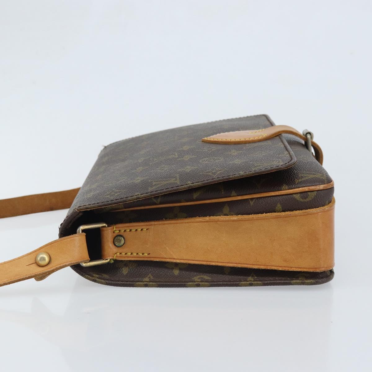 LOUIS VUITTON Monogram Cartouchiere GM Shoulder Bag M51252 LV Auth YKZ547A