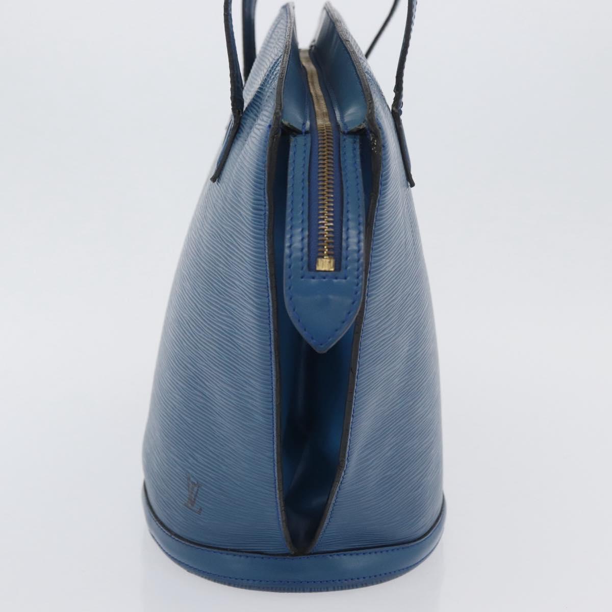 LOUIS VUITTON Epi Saint Jacques Shopping Shoulder Bag Blue M52275 LV Auth YKZ551