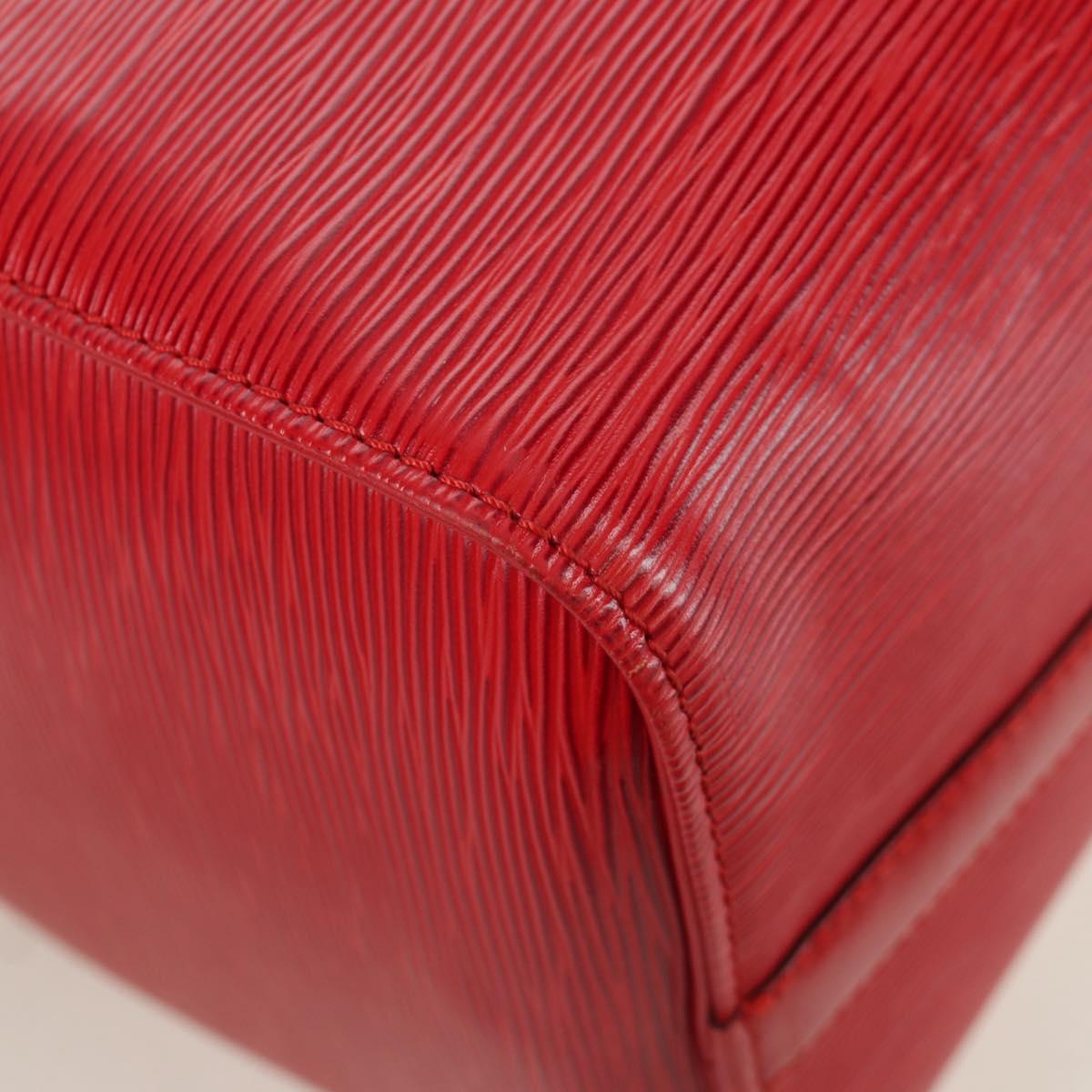 LOUIS VUITTON Epi Speedy 35 Hand Bag Castilian Red M42997 LV Auth YKZ570V