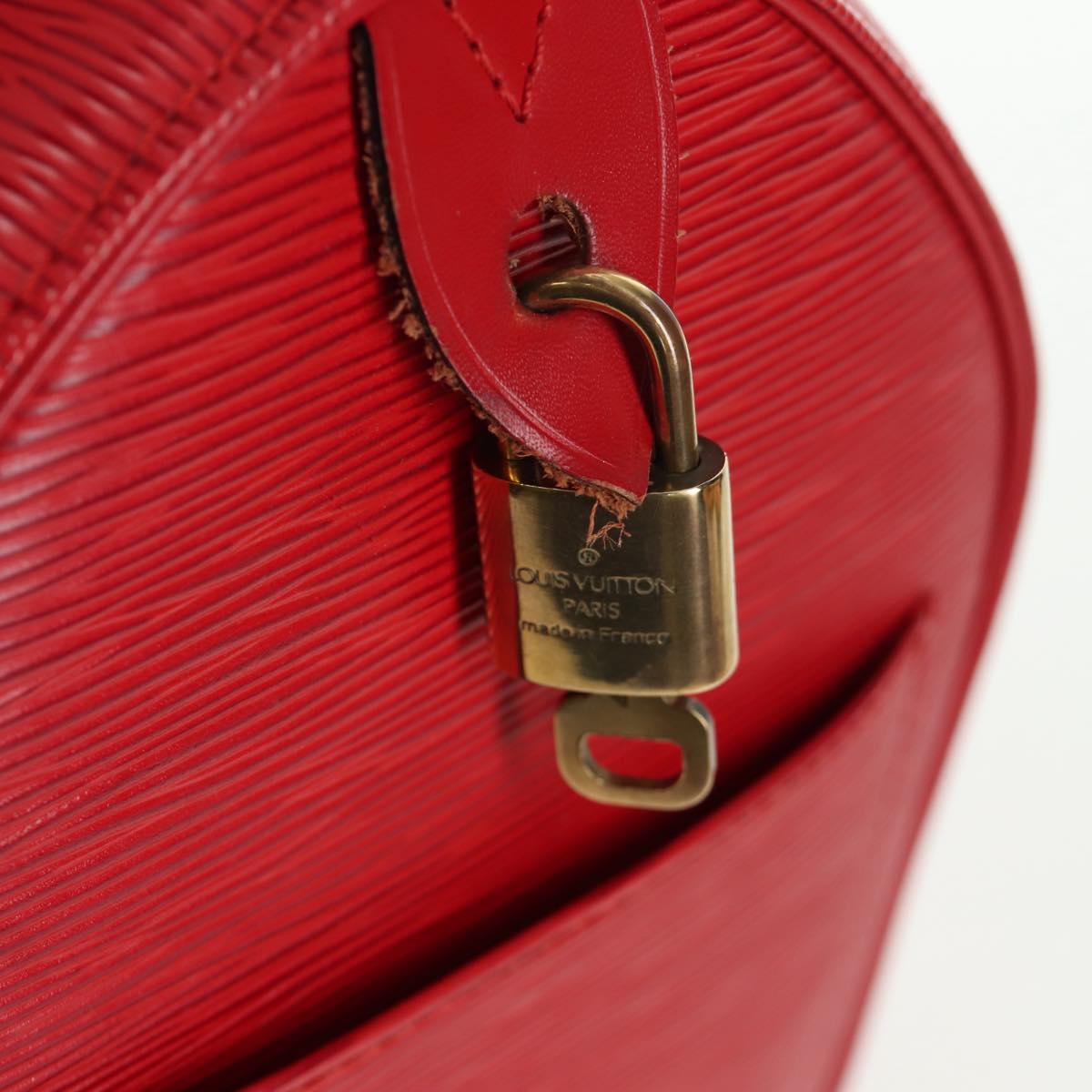 LOUIS VUITTON Epi Speedy 35 Hand Bag Castilian Red M42997 LV Auth YKZ570V