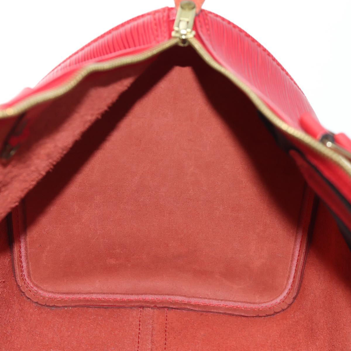 LOUIS VUITTON Epi Speedy 35 Hand Bag Castilian Red M42997 LV Auth YKZ570V
