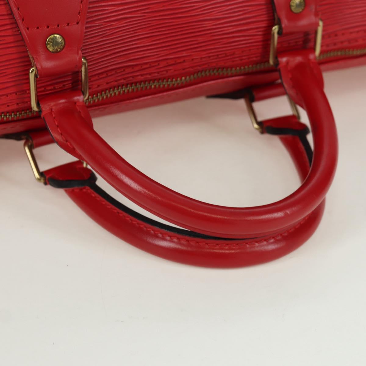 LOUIS VUITTON Epi Speedy 35 Hand Bag Castilian Red M42997 LV Auth YKZ570V