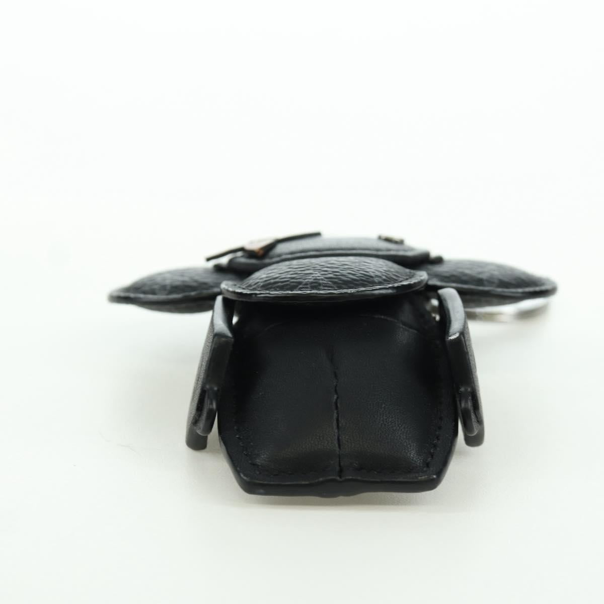 LOUIS VUITTON Monogram Eclipse Porte Cles de Vivienne MP1998 LV Auth YKZ575SAM