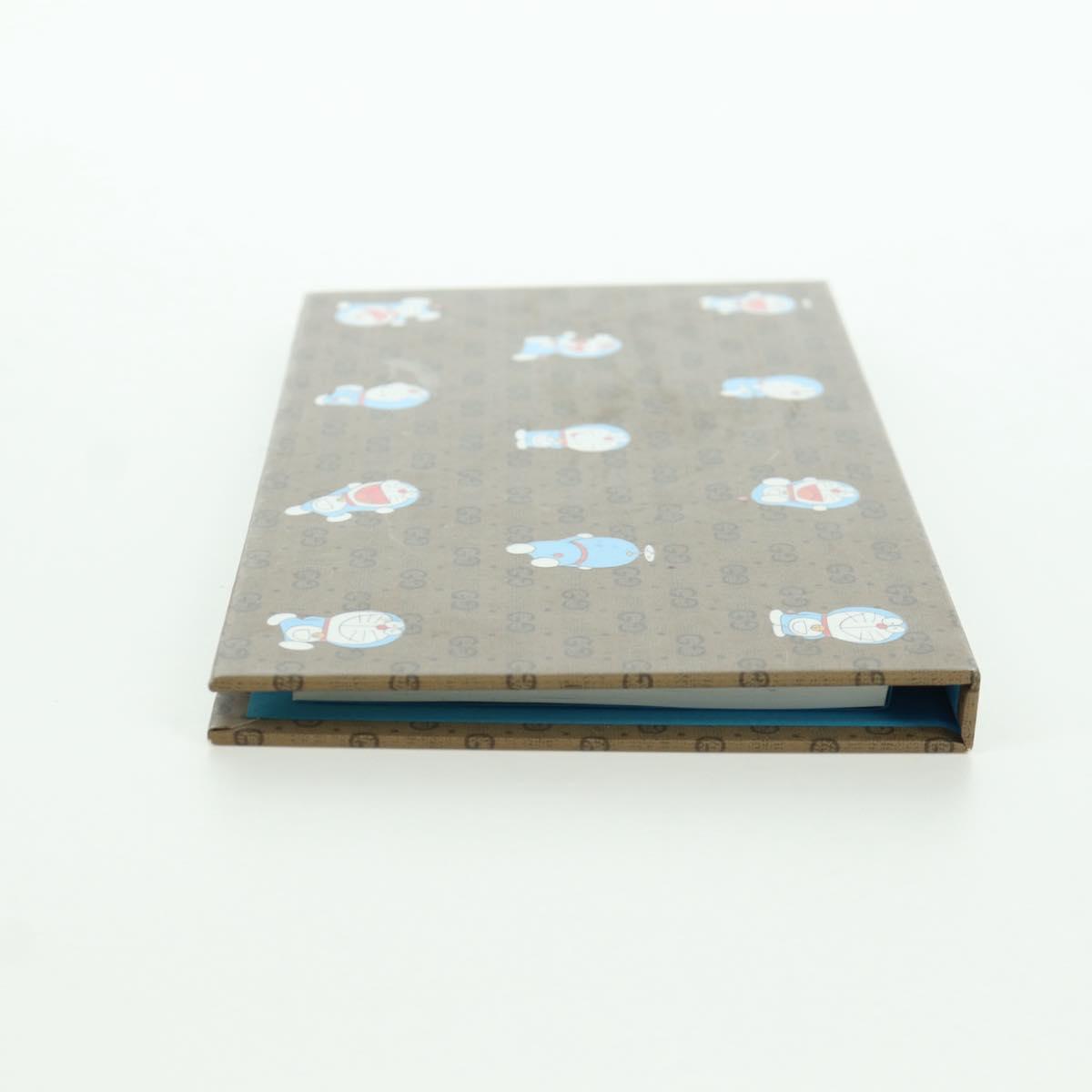 GUCCI GG Supreme Doraemon collaboration Sticky PVC Beige Auth YKZ612M