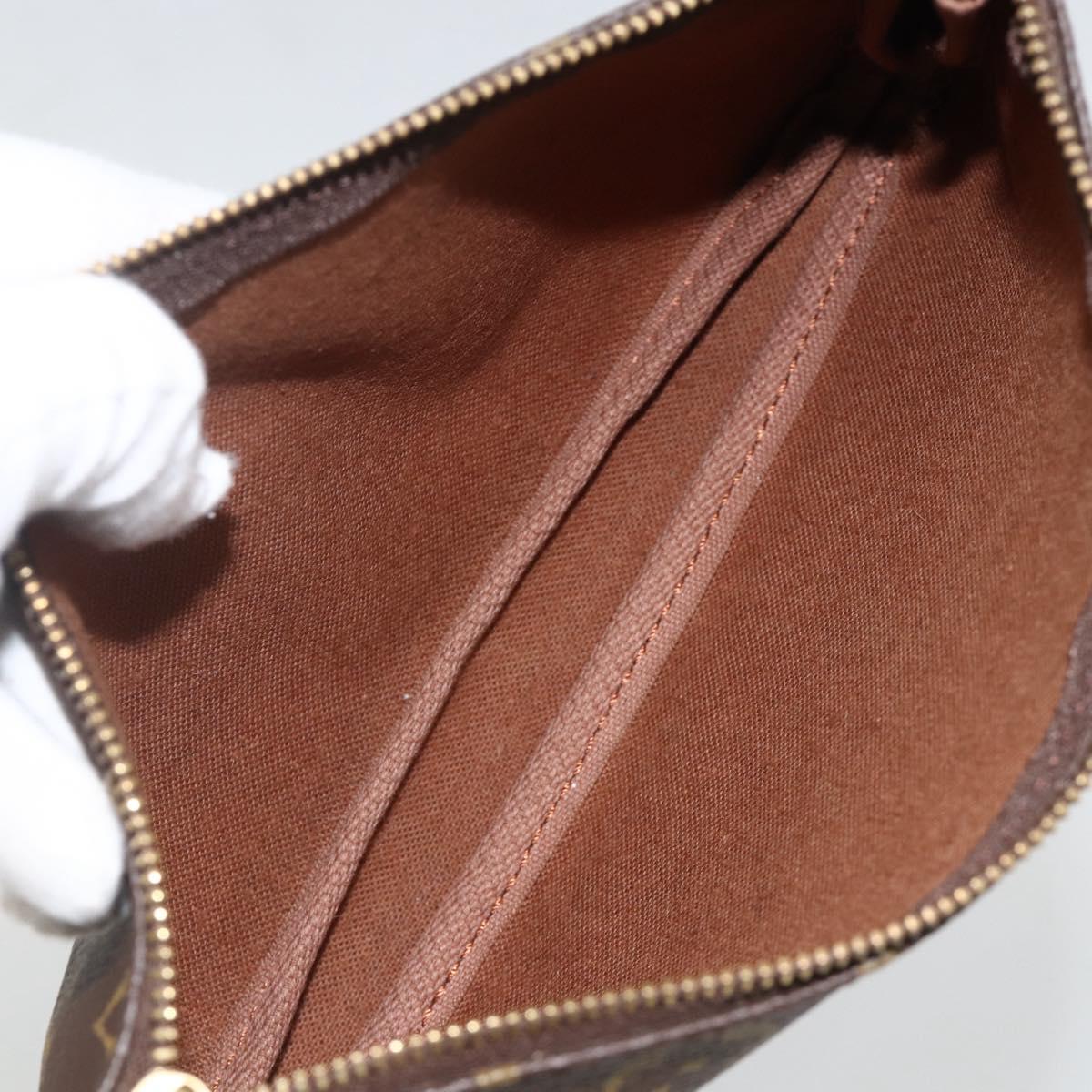 LOUIS VUITTON Monogram Sac shopping pouch Pouch LV Auth YKZ620