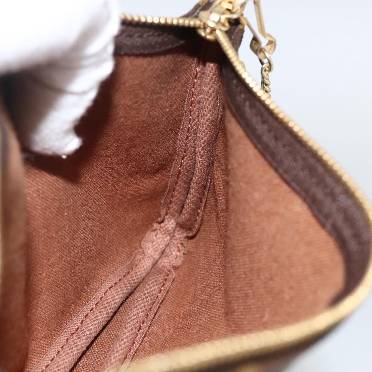 LOUIS VUITTON Monogram Sac shopping pouch Pouch LV Auth YKZ620